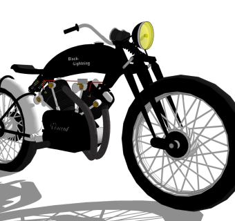 超精细摩托车模型 (132)